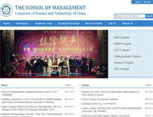 Tablet Screenshot of en.business.ustc.edu.cn